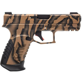Pistolet DERYA DY9  CAMOUFLAGE OR 9x19  Chez DEVILLE ARMORY. Votre armurerie en ligne.