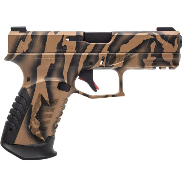 Pistolet DERYA DY9  CAMOUFLAGE OR 9x19  Chez DEVILLE ARMORY. Votre armurerie en ligne.