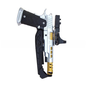 Holster CR Speed ??WSM II pour 2011 - Ouvert, JAUNE, Version main : Main gauche  Chez DEVILLE ARMORY. Votre armurerie en ligne.