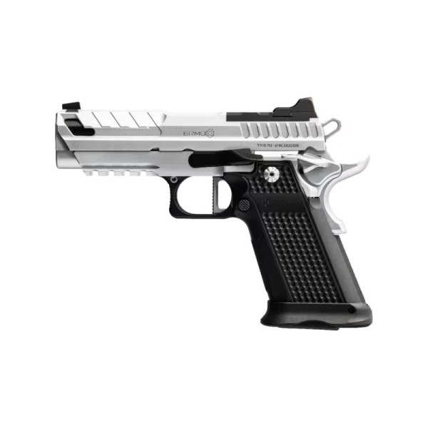 Pistolet ERMOX XP-PRO Inox  Chez DEVILLE ARMORY. Votre armurerie en ligne.