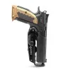 CR SPEED Ultra Holster pour CZ Tactical Sport Noir gaucher