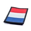 Eeman Tech France Flag Embroidery Patch avec Fastener Hook et Loop
