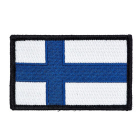 Finland Flag Embroidery Patch with Fastener Hook and Loop  Chez DEVILLE ARMORY. Votre armurerie en ligne.