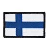 Eeman Tech Finland Flag Embroidery Patch with Fastener Hook and Loop
