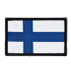 Finland Flag Embroidery Patch with Fastener Hook and Loop  Chez DEVILLE ARMORY. Votre armurerie en ligne.
