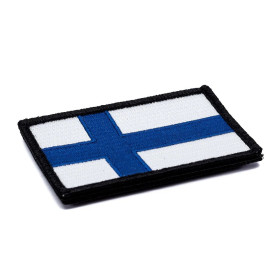 Finland Flag Embroidery Patch with Fastener Hook and Loop  Chez DEVILLE ARMORY. Votre armurerie en ligne.