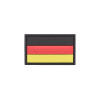 German Flag PVC Patch 3x5cm with Hook and Loop Fastener  Chez DEVILLE ARMORY. Votre armurerie en ligne.
