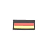 German Flag PVC Patch 3x5cm avec Hook et Loop Fastener