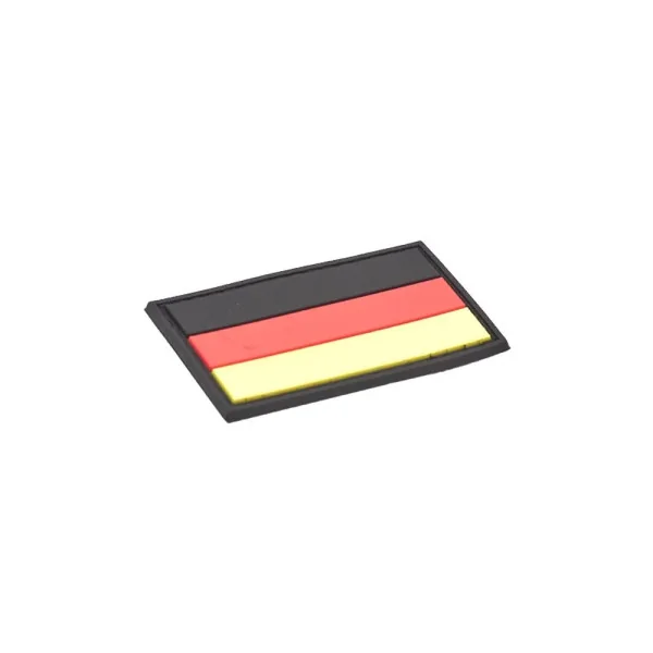German Flag PVC Patch 3x5cm avec Hook et Loop Fastener