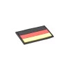 German Flag PVC Patch 3x5cm avec Hook et Loop Fastener