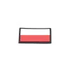 Polish Flag PVC Patch 3x5cm avec Hook et Loop Fastener