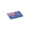 Australia Flag PVC Patch 3x5cm with Hook and Loop Fastener  Chez DEVILLE ARMORY. Votre armurerie en ligne.