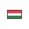 Hungarian Flag PVC Patch 3x5cm with Hook and Loop Fastener  Chez DEVILLE ARMORY. Votre armurerie en ligne.
