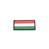 Hungarian Flag PVC Patch 3x5cm with Hook and Loop Fastener  Chez DEVILLE ARMORY. Votre armurerie en ligne.