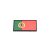 Portuguese Flag PVC Patch 3x5cm with Hook and Loop Fastener  Chez DEVILLE ARMORY. Votre armurerie en ligne.