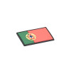 Portuguese Flag PVC Patch 3x5cm with Hook and Loop Fastener  Chez DEVILLE ARMORY. Votre armurerie en ligne.