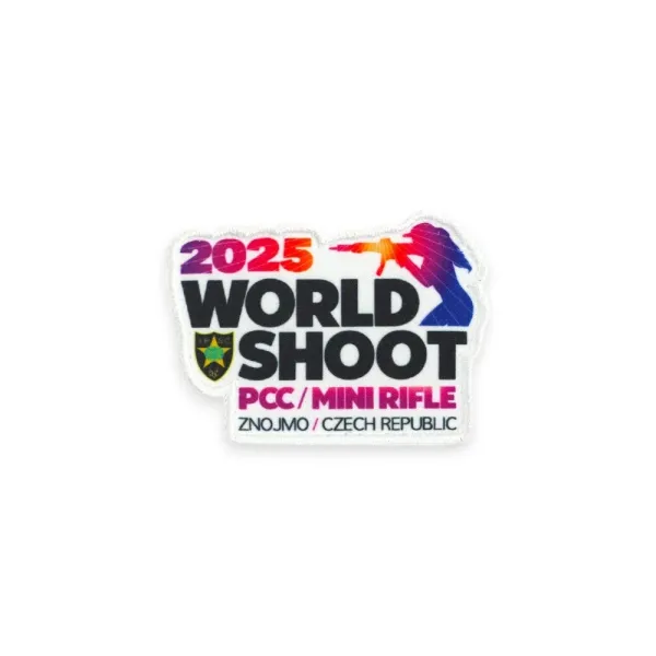 PCCMR IPSC Worldshoot 2025 Official Embroidered Patch