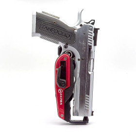 CR Speed ??Ultra Holster, BLEU, Version main : Main droite, Modèle de pistolet : Tanfoglio  Chez DEVILLE ARMORY. Votre armurerie