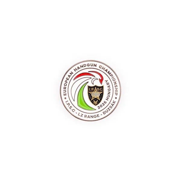 EHC2026 IPSC Handgun European Championship 2026 Official Lapel Pin