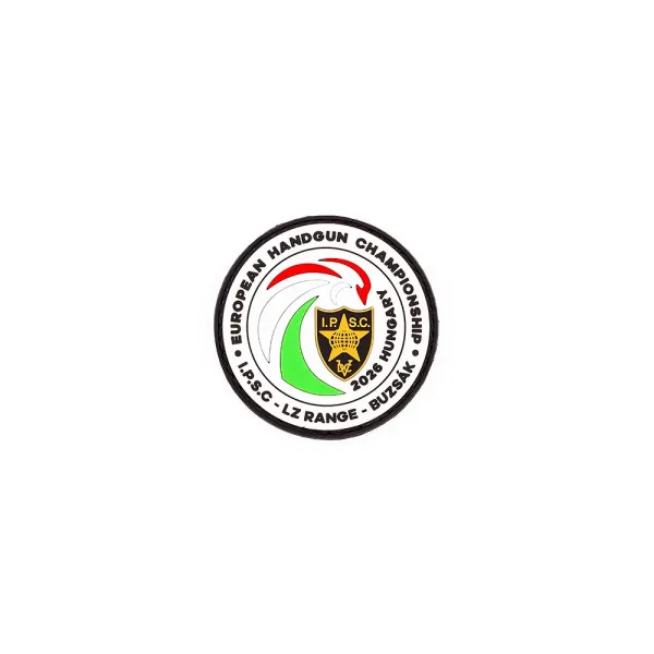 EHC2026 IPSC Handgun European Championship 2026 Official PVC Patch