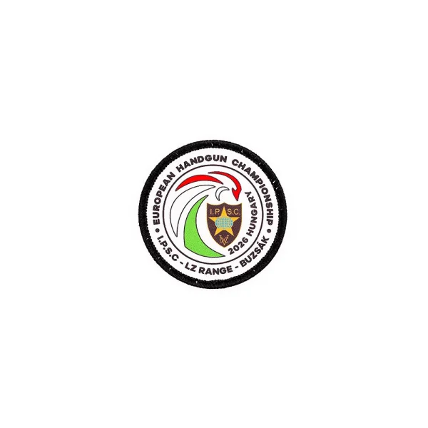 EHC2026 IPSC Handgun European Championship 2026 Official Sublimation Patch