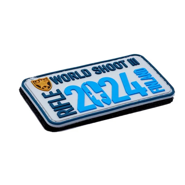 Eeman Tech RWS2024 Rifle Worldshoot 2024 Official PVC Patch - 4cm x 7cm