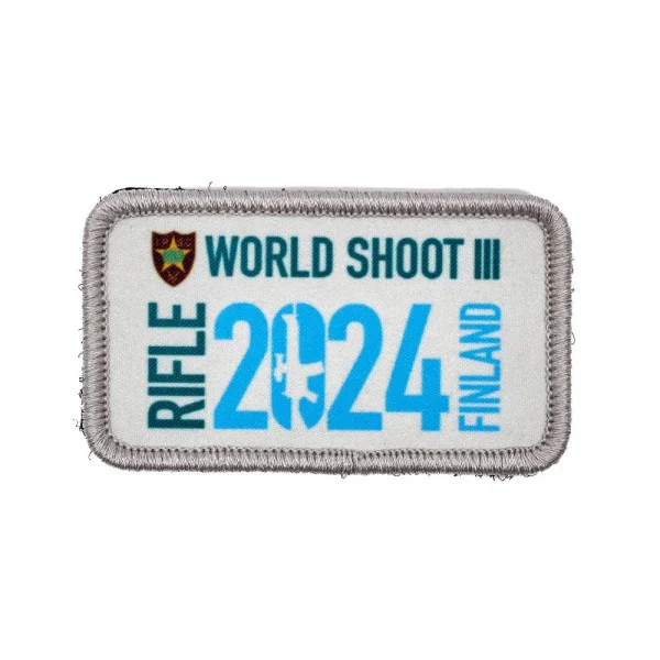 Eeman Tech RWS2024 Rifle Worldshoot 2024 Official Sublimation Patch - 4cm x 7cm