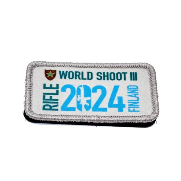 Eeman Tech RWS2024 Rifle Worldshoot 2024 Official Sublimation Patch - 4cm x 7cm