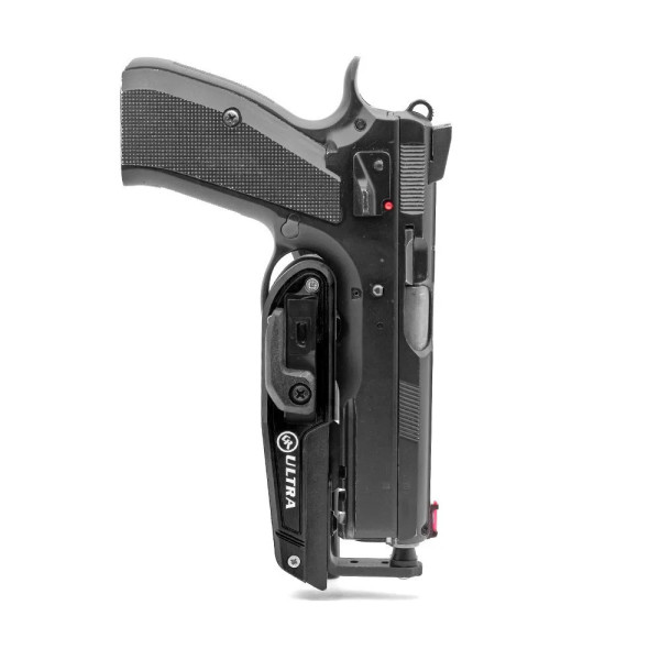 CR Speed ??Ultra Holster, version main : main droite, modèle de pistolet : CZ 75 SP-01 Shadow, OR  Chez DEVILLE ARMORY. Votre ar