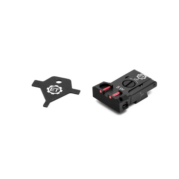 Eemann Tech Adjustable Hausse avec Fiber Optics pour CZ SP-01