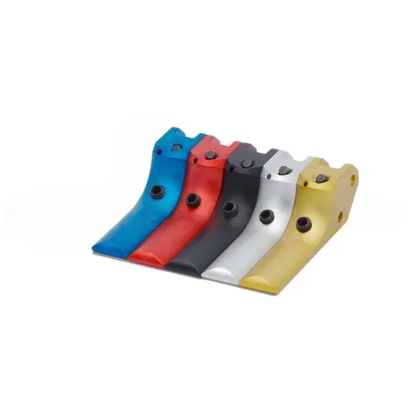 Eemann Tech SA Détente pour CZ 75, Straight Argent, Type: Serrated