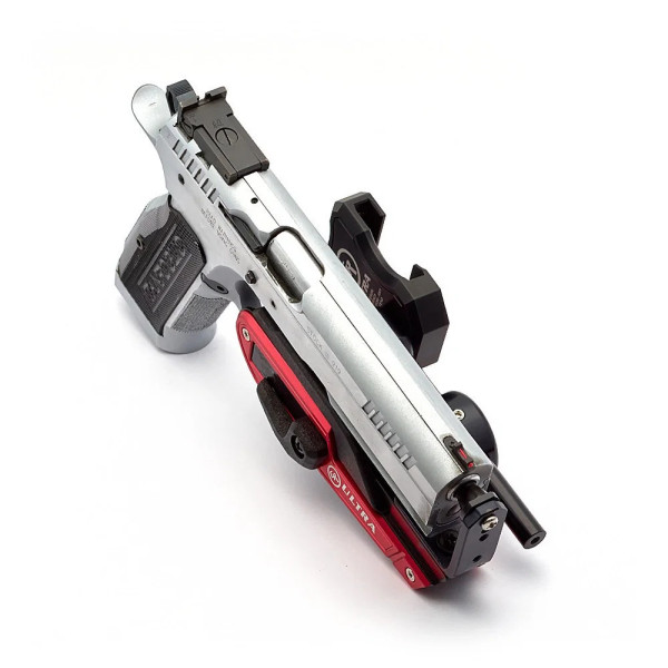 CR Speed ??Ultra Holster, ROUGE, Version main : Main gauche, Modèle pistolet : Tanfoglio  Chez DEVILLE ARMORY. Votre armurerie e