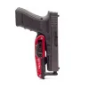 CR Speed ??Ultra Holster, ROUGE, Version main : Main droite, Modèle de pistolet : Glock 17  Chez DEVILLE ARMORY. Votre armurerie