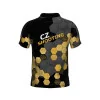 T-shirt DED CUSTOM CZ LITE-X Noir personnalisable