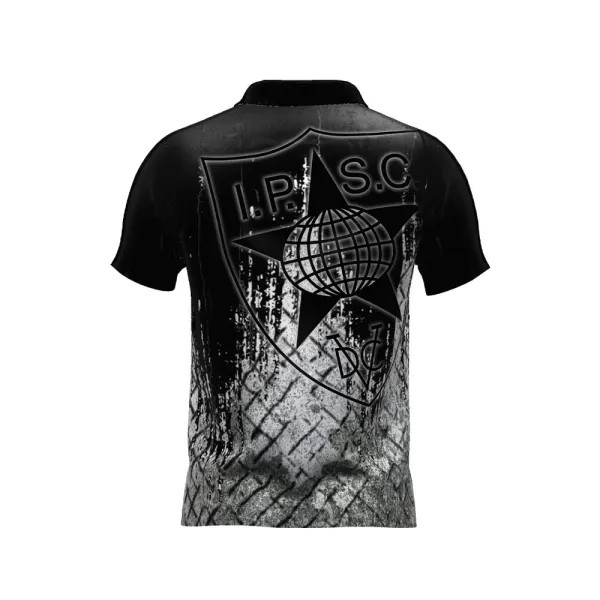 T-shirt DED CUSTOM IPSC Pathfinder Noir Personnalisable