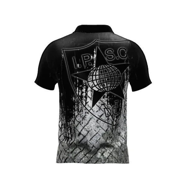 T-shirt DED CUSTOM IPSC Pathfinder Noir Personnalisable