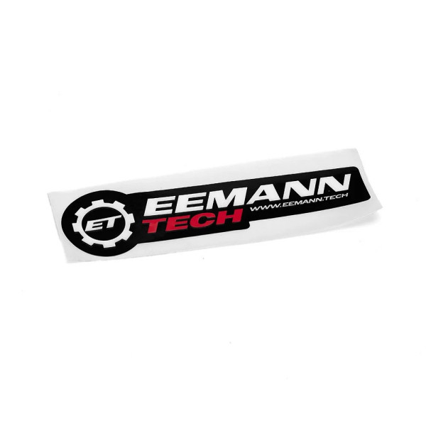Eemann Tech Logo 3D Sticker - Black  Chez DEVILLE ARMORY. Votre armurerie en ligne.