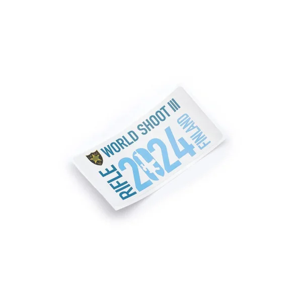 Eemann Tech Rifle WorldShoot 2024 Sticker 70x35mm