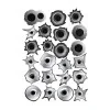 Autocollants trou de balle  Chez DEVILLE ARMORY. Votre armurerie en ligne.