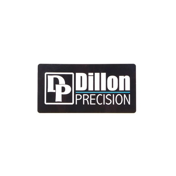 Autocollant de Précision DP Dillon - 7x3,5cm  Chez DEVILLE ARMORY. Votre armurerie en ligne.