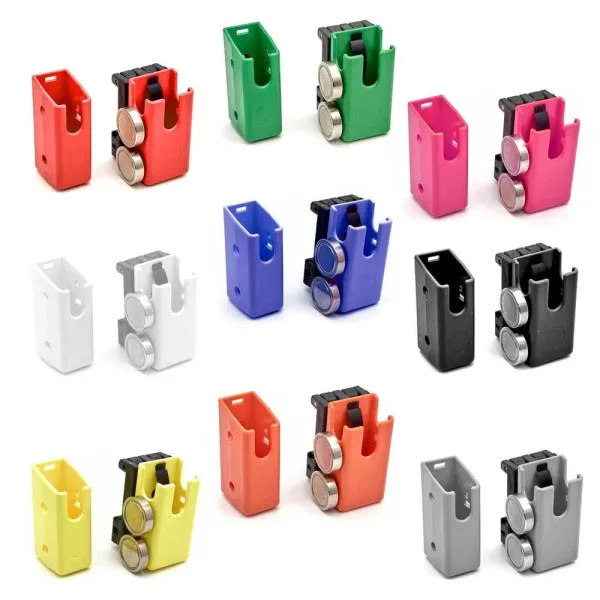Porte-chargeur Ghost 360 CLIP D avec Double Aimant Noir