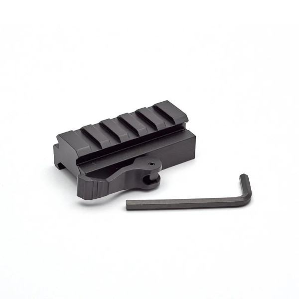 Eemann Tech Riser Adapter 15mm Height 5 Slots Quick Release  Chez DEVILLE ARMORY. Votre armurerie en ligne.