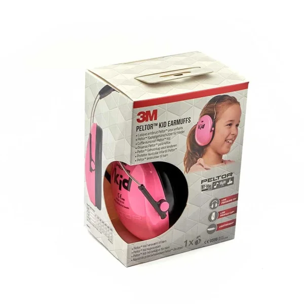 3M™ Peltor™ Kid Ear Muffs, Color: Pink