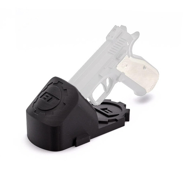 Eemann Tech Universal Handgun Stand  Chez DEVILLE ARMORY. Votre armurerie en ligne.