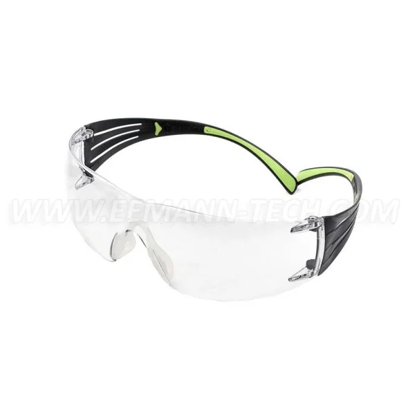 Peltor 3M™ SecureFit™ Safety Glasses, Anti-Scratch / Anti-Fog, Clear Lens