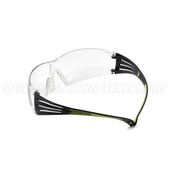 Lunettes de sécurité 3M™ SecureFit™, Anti-rayures/antibuée, Lentille transparente  Chez DEVILLE ARMORY. Votre armurerie en ligne