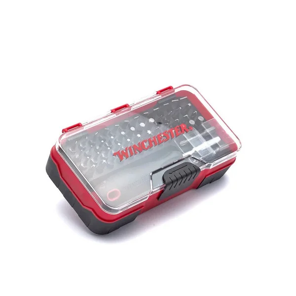 Ensemble de 51 embouts de tournevis Winchester pour armurier.