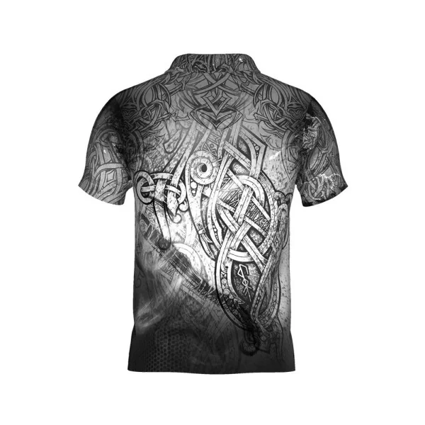 DED Viking Gris T-shirt - taille 10XL