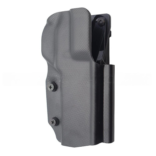 The Civilian 3G Ghost Holster, version main : main droite, modèle de pistolet : Walther PDP  Chez DEVILLE ARMORY. Votre armureri