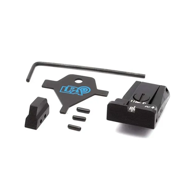 LPA SPR98BE07 Adjustable Sight Set pour Beretta 92, 96, 98, M9A1